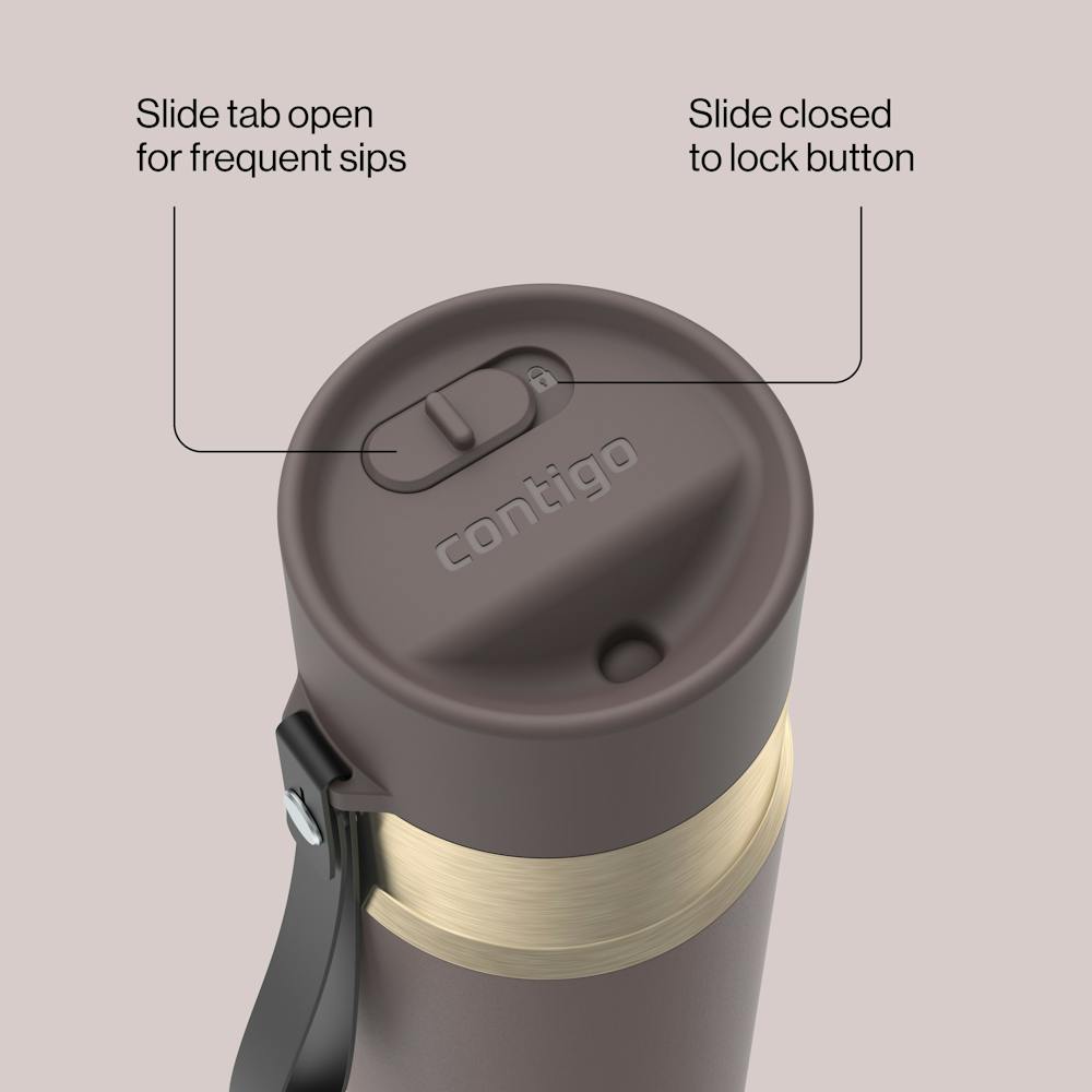 16oz AutoSeal® Bottle K8 - Terra Champagne