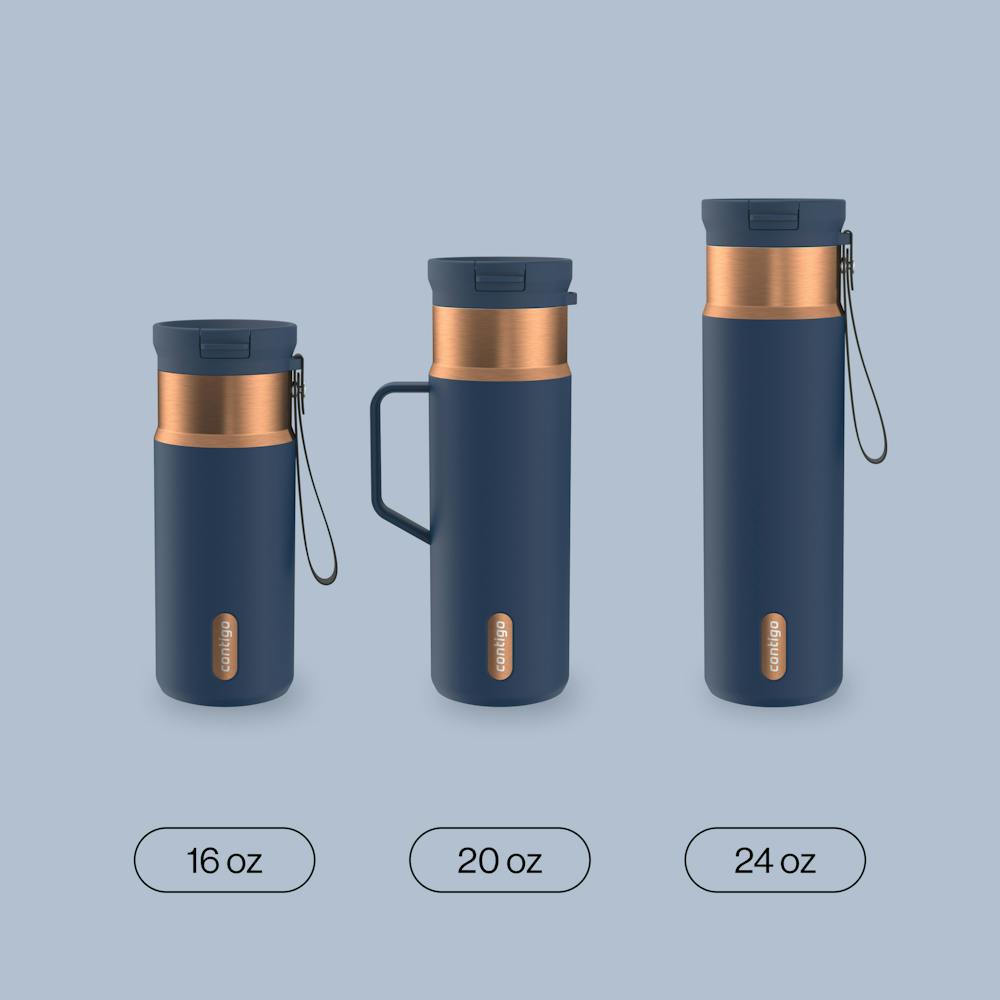 16 oz SnapSeal™ Bottle U2 - Abyss Bronze