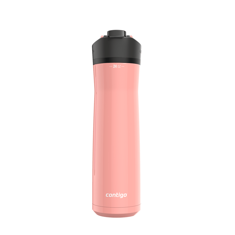 Contigo® Cortland Chill 2.0 Stainless Steel Water Bottle with AUTOSEAL® Lid, 24oz W1 Pink Lemonade