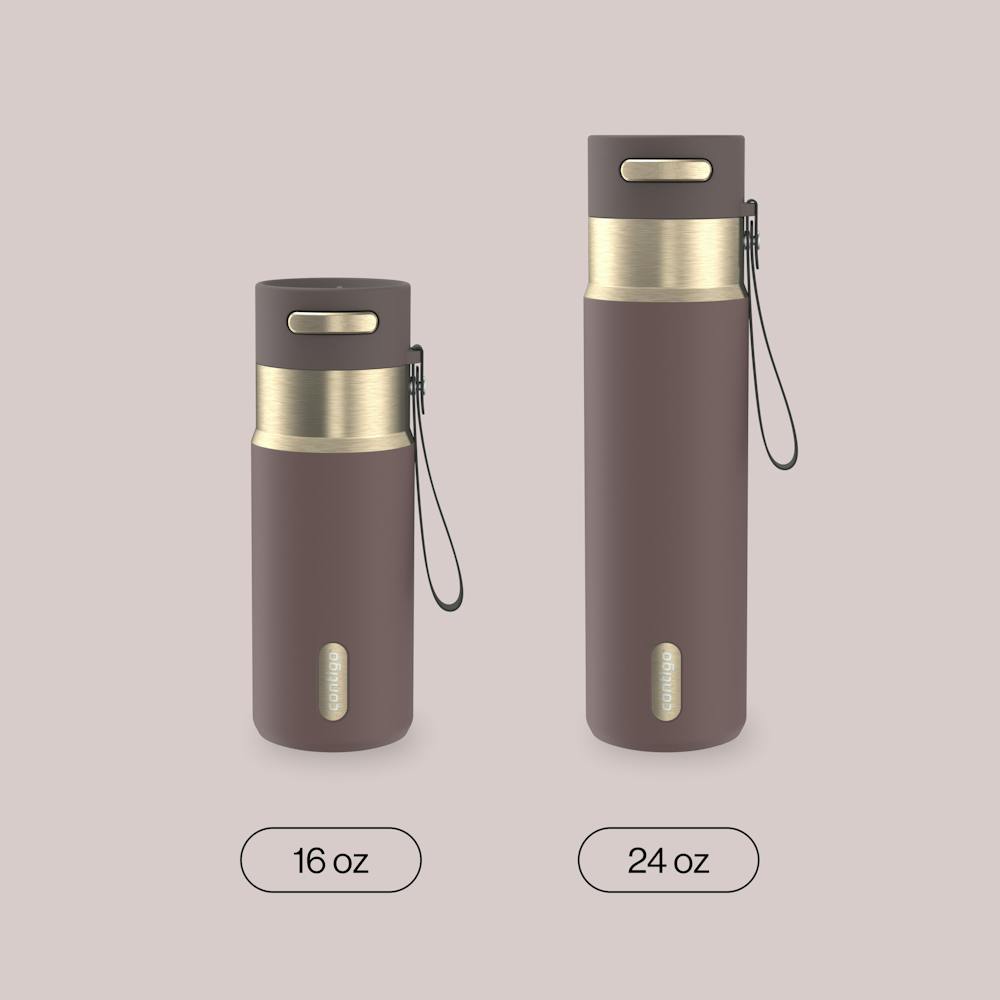 16oz AutoSeal® Bottle K8 - Terra Champagne