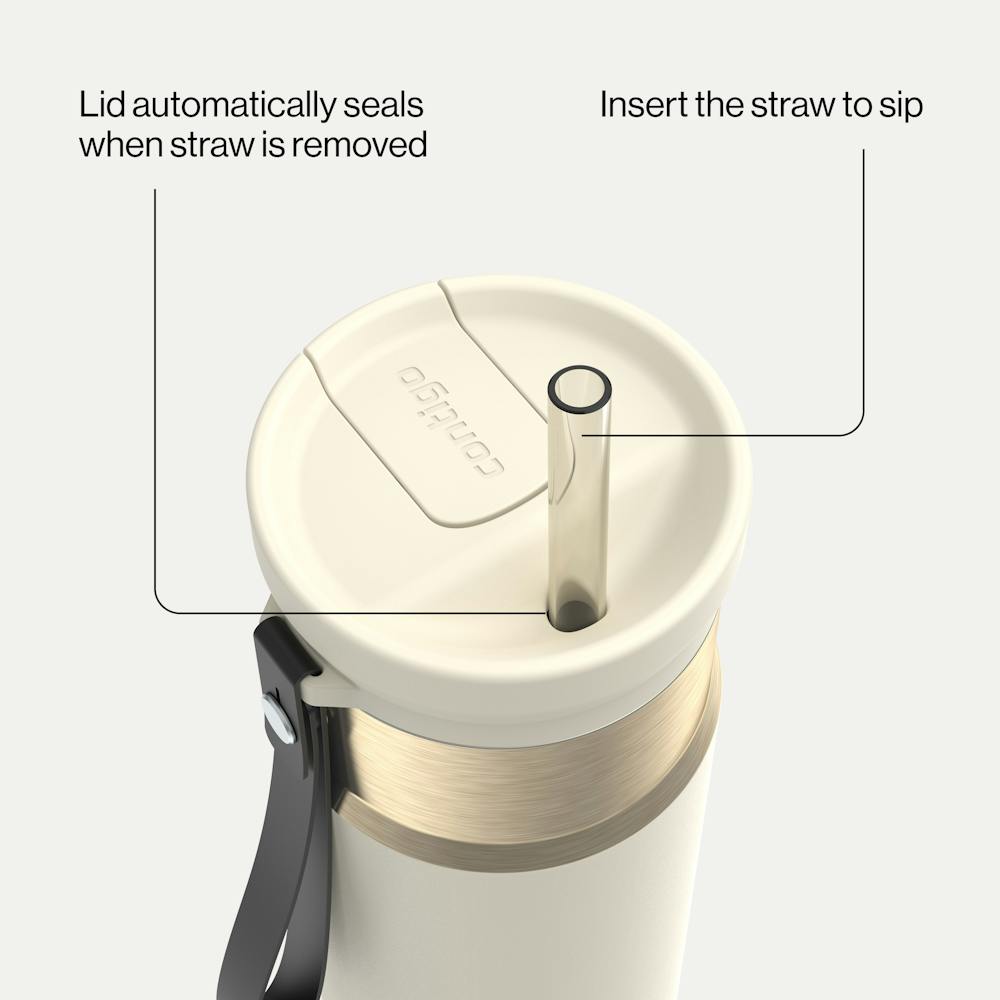 24oz SnapSeal™ Bottle N3 - Oatmilk Champagne