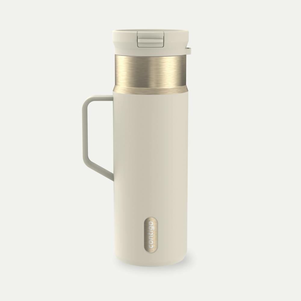 20 oz SnapSeal™ Bottle w/Handle I5 Oatmilk Champagne