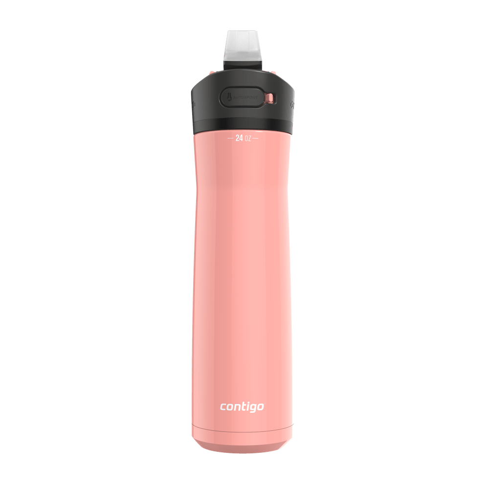 Contigo® Ashland Chill 2.0 Stainless Steel Water Bottle with AUTOSPOUT® Lid, 24oz T0 Pink Lemonade