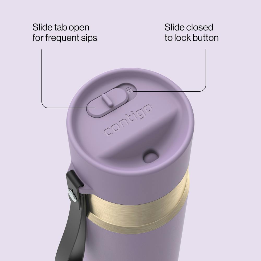 16oz AutoSeal® Bottle K8 - Purple Carrot Champagne