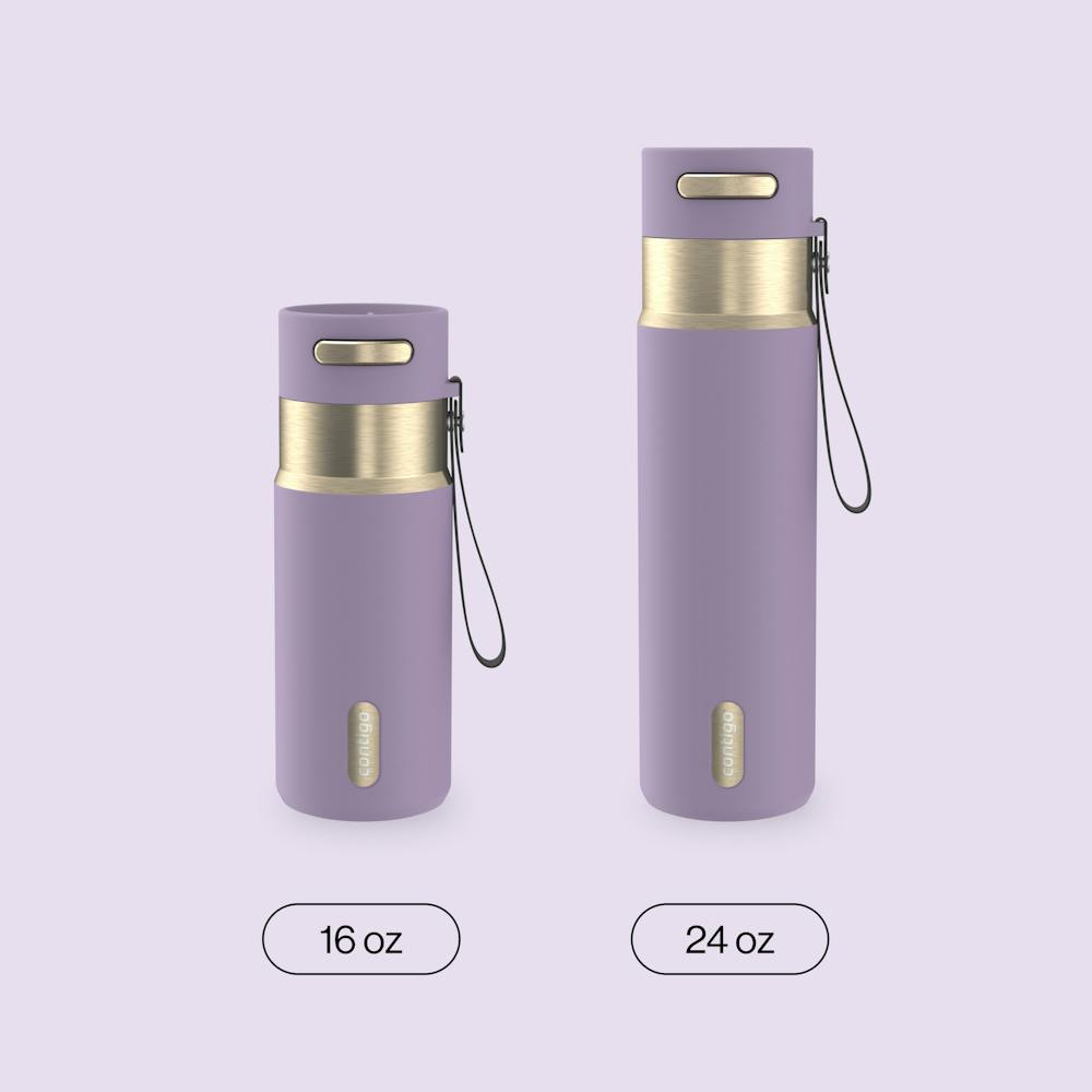 24 oz AutoSeal® Bottle X7 - Purple Carrot Champagne