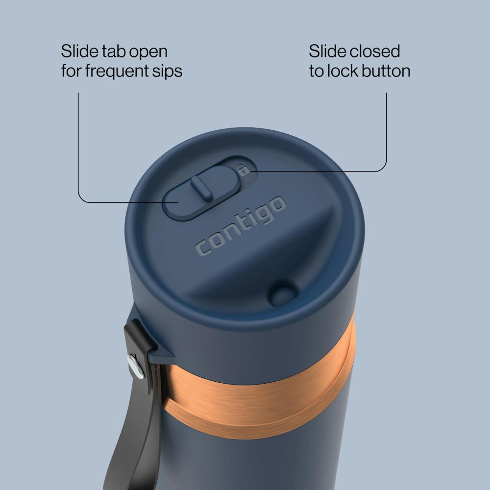 24 oz AutoSeal® Bottle X7 - Abyss Bronze