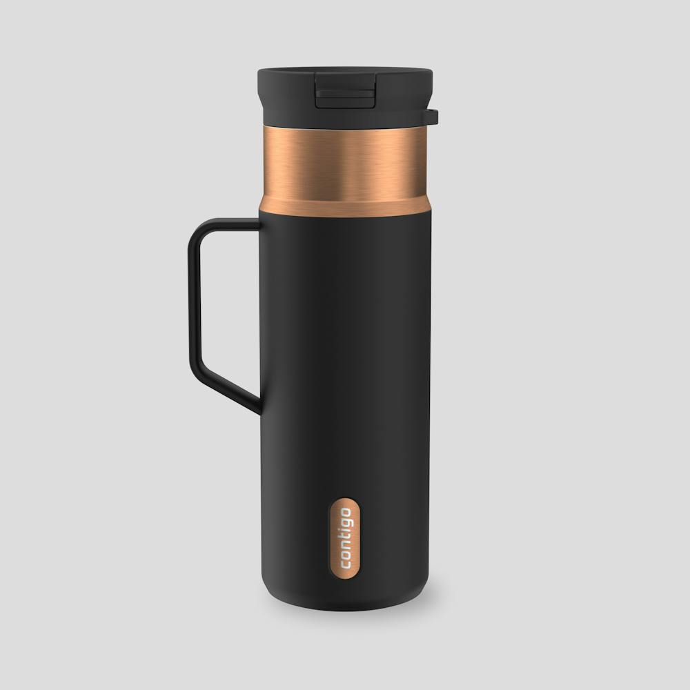 20 oz SnapSeal™ Bottle w/Handle I5 Licorice Bronze