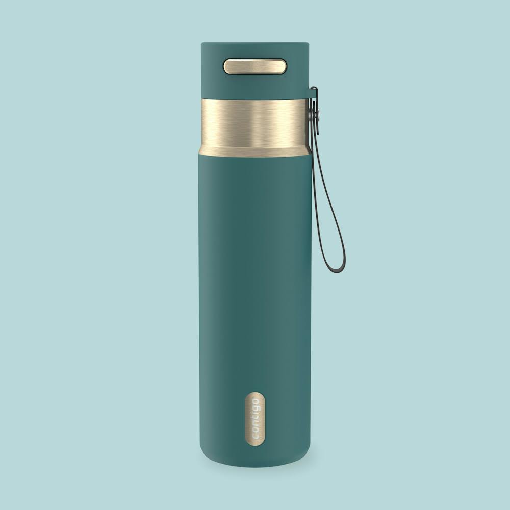 24 oz AutoSeal® Bottle X7 Mineral Teal Champagne