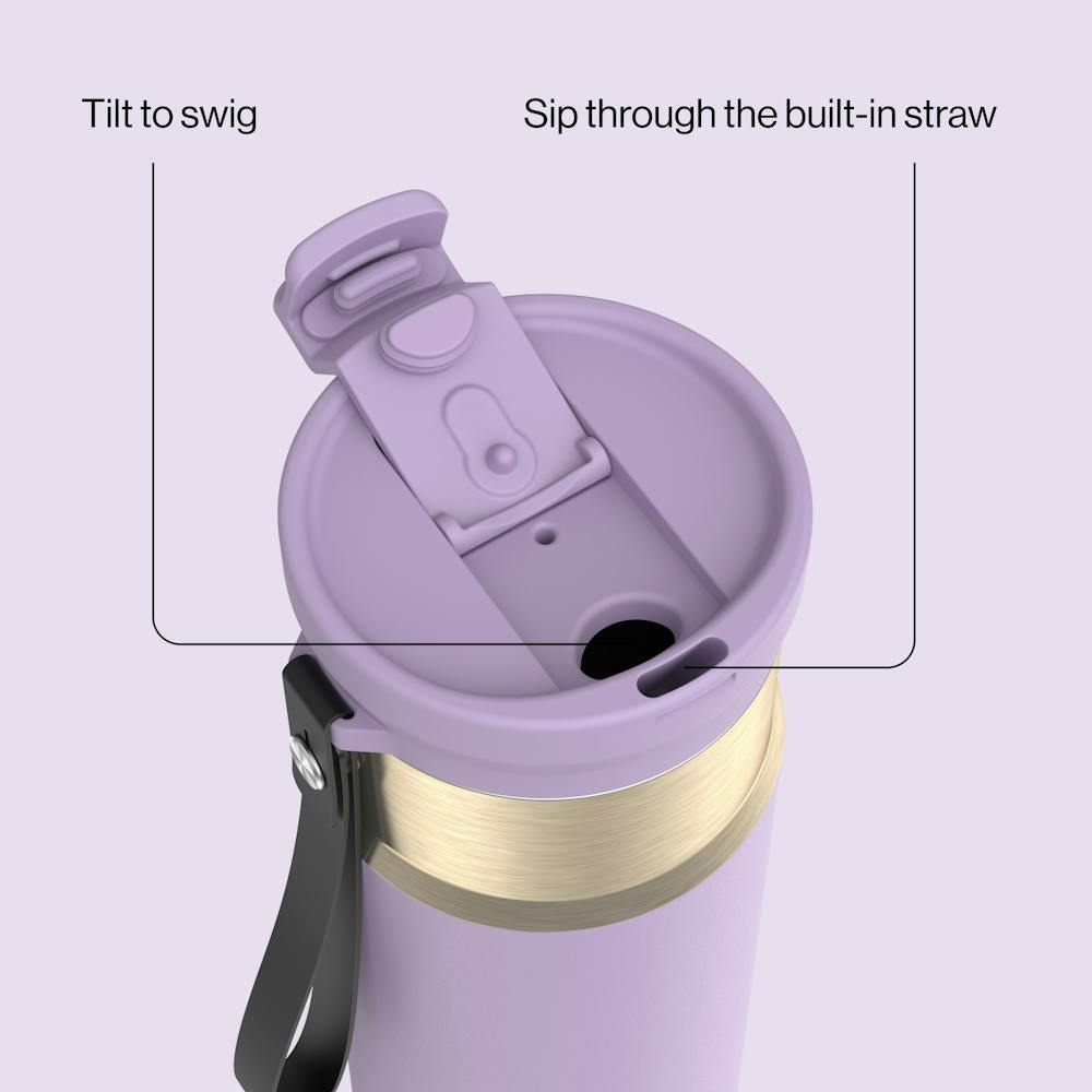 24oz DualSip Bottle D7 - Purple Carrot Champagne