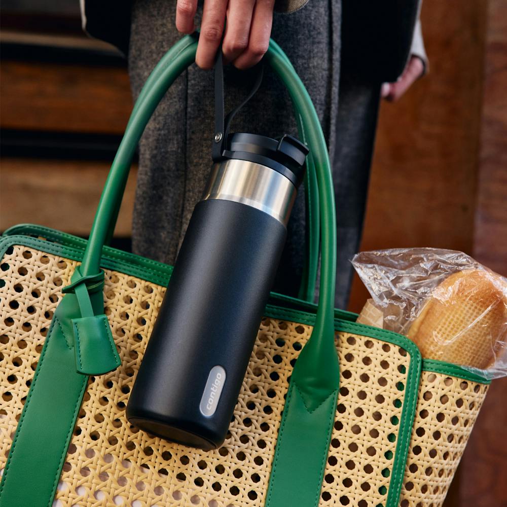 20oz DualSip Bottle - Licorice Stainless