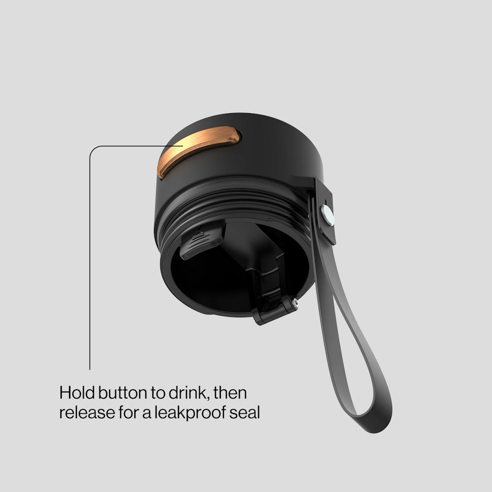 16oz AutoSeal® Bottle K8 - Licorice Bronze