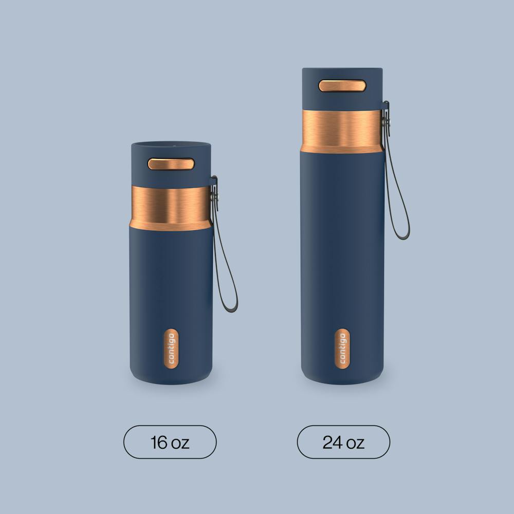 24 oz AutoSeal® Bottle X7 - Abyss Bronze