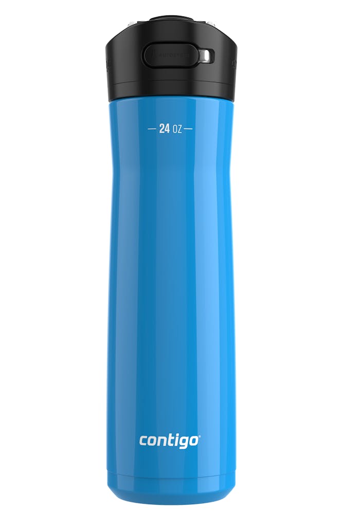 Contigo® Ashland Chill 2.0 Stainless Steel Water Bottle with AUTOSPOUT® Lid, 24oz T0 Blue Poppy