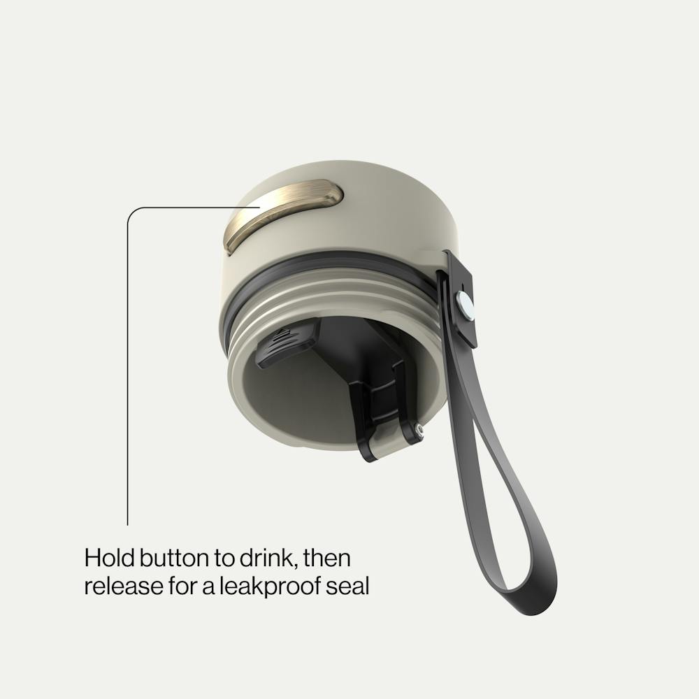 16oz AutoSeal® Bottle K8 - Oatmilk Champagne