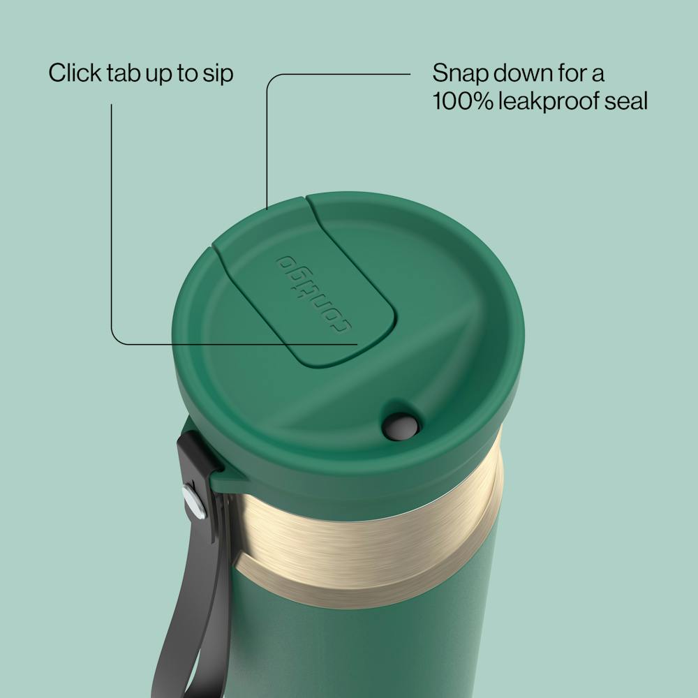 24oz SnapSeal™ Bottle N3 - Dark Emerald Champagne